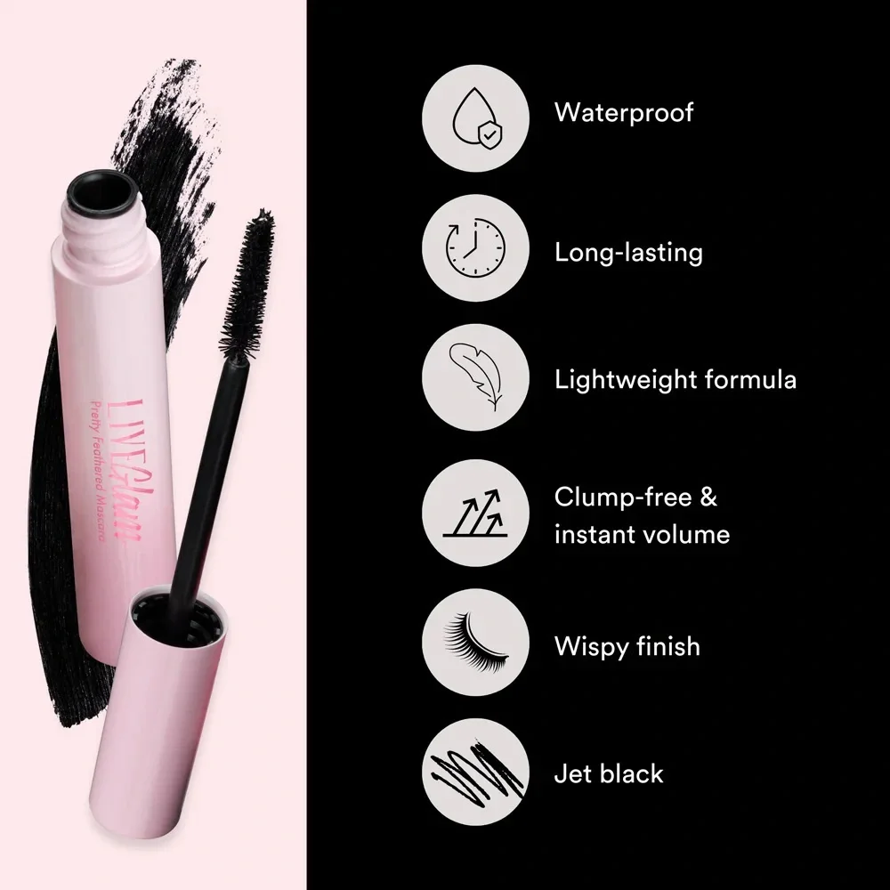 🩷🆕🩷 LIVEGlam Pretty Feathered Mascara “Black”